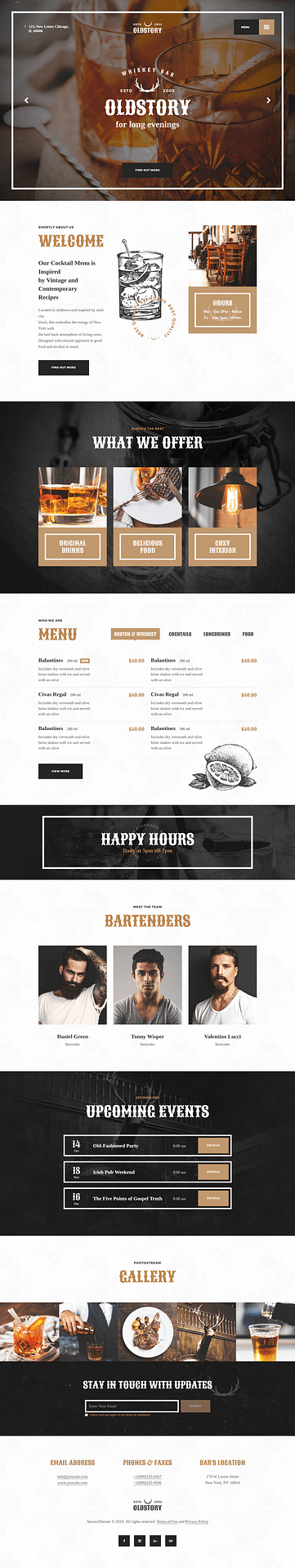 10+ Best Premium Bar and Pub WordPress Themes oldstory best premium bar pub wordpress theme - 10+ Best Premium Bar and Pub WordPress Themes