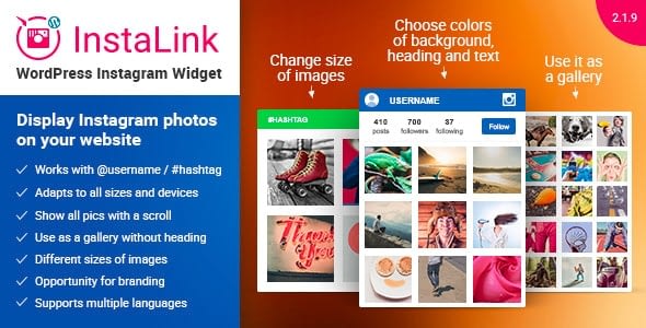 5+ Best WordPress Instagram Feed and Gallery Plugins 2019 (premium list) instalink - 5+ Best WordPress Instagram Feed and Gallery Plugins 2019 (premium list)