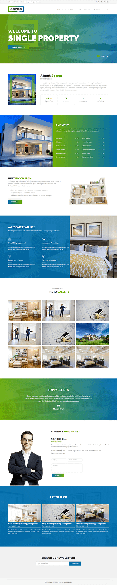10+ Best Premium Home Rental and Property WordPress Themes sopnovilla best premium home rental property wordpress theme - 10+ Best Premium Home Rental and Property WordPress Themes