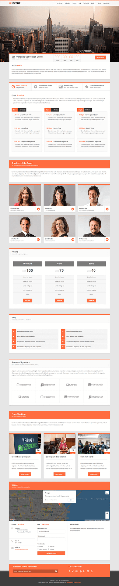10+ Best Premium Event WordPress Themes and Templates onevent best premium event wordpress theme - 10+ Best Premium Event WordPress Themes and Templates