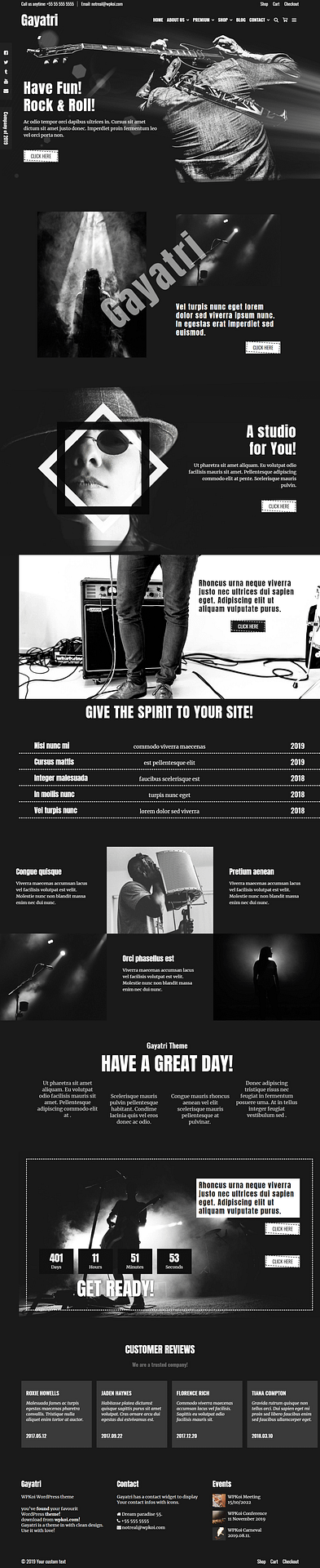 10+ Best Free Video and Music WordPress Themes gayatri best free video and music wordpress theme - 10+ Best Free Video and Music WordPress Themes