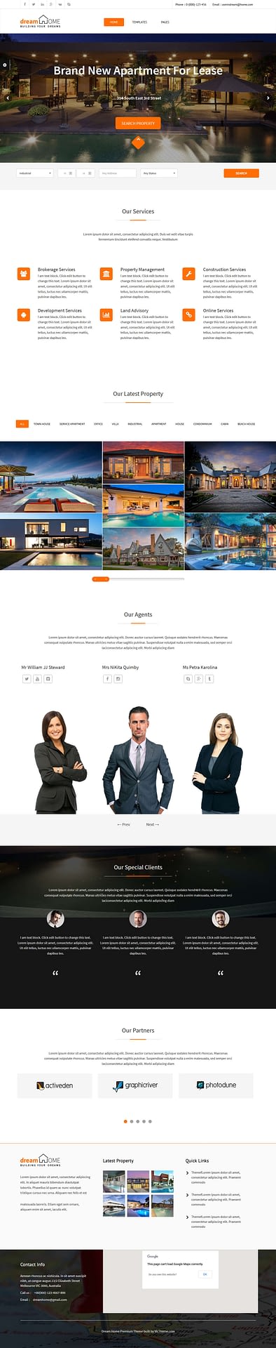10+ Best Premium Home Rental and Property WordPress Themes dream home best premium home rental property wordpress theme - 10+ Best Premium Home Rental and Property WordPress Themes