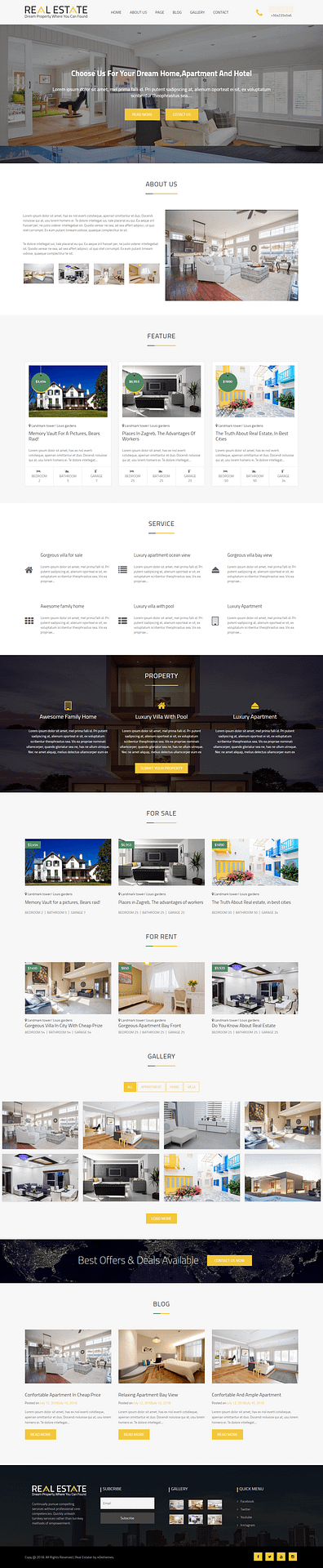 10+ Best Free Home Rental and Property WordPress Themes real estater best free home rental property wordpress theme - 10+ Best Free Home Rental and Property WordPress Themes
