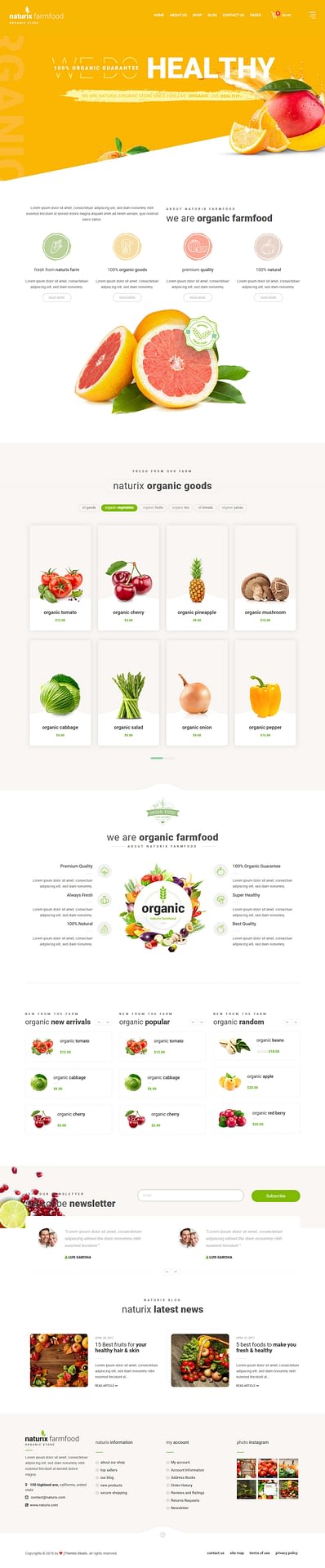 10+ Best Premium Drag and Drop WordPress Themes naturix best premium drag drop wordpress theme - 10+ Best Premium Drag and Drop WordPress Themes