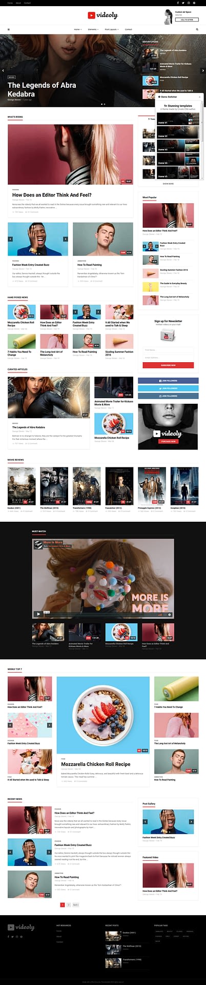 10+ Best Video and Music WordPress Themes (Premium Version) videloy best premium video music wordpress theme - 10+ Best Video and Music WordPress Themes (Premium Version)