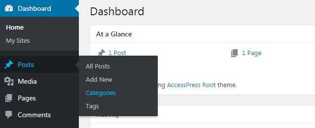 How to organize your WordPress posts into categories w2 step 1 - How to organize your WordPress posts into categories