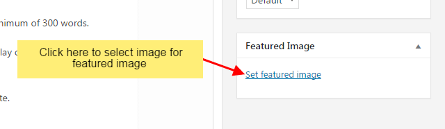 How to set the featured image in a page or post? step 3 - How to set the featured image in a page or post?
