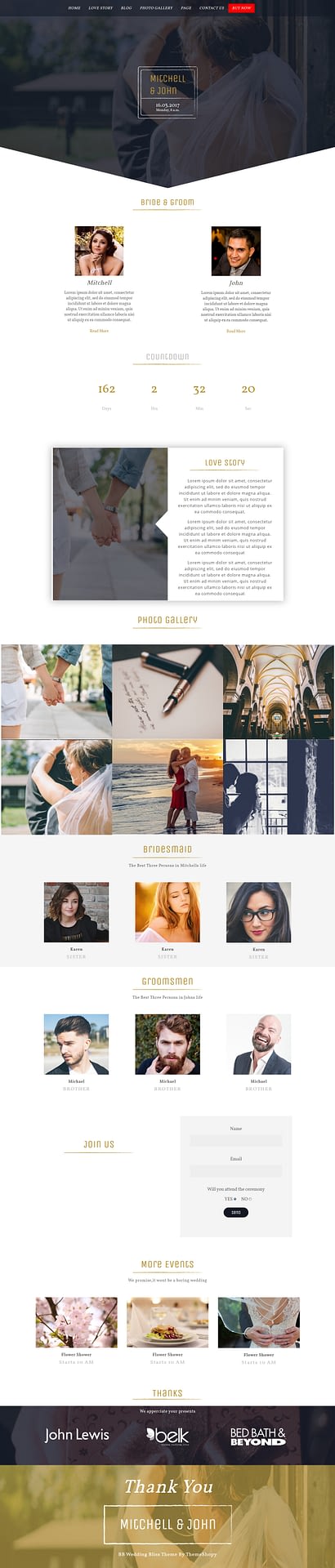 10+ Best Free Feminine WordPress Themes bb wedding bliss best free feminine wordpress theme - 10+ Best Free Feminine WordPress Themes