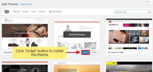 How to install new WordPress Theme in your website step 4 1 - How to install new WordPress Theme in your website