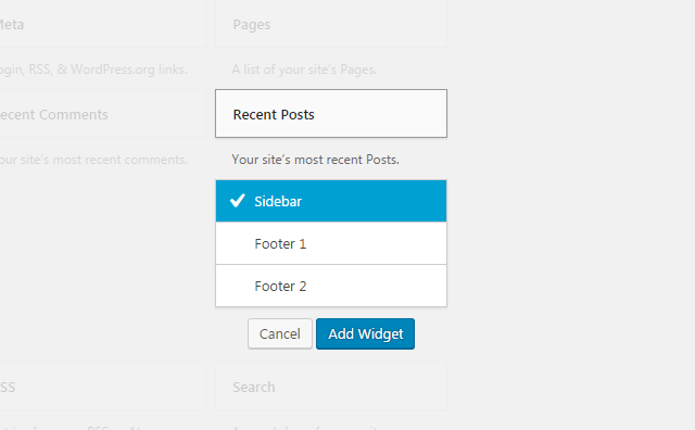 How to Add Widgets in WordPress website w1step3 - How to Add Widgets in WordPress website