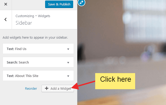 How to Add Widgets in WordPress website w4step4 - How to Add Widgets in WordPress website
