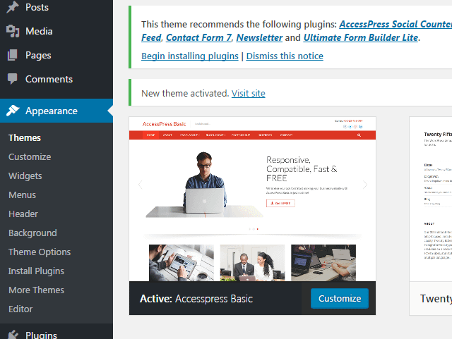 How to install new WordPress Theme in your website step 6 1 - How to install new WordPress Theme in your website