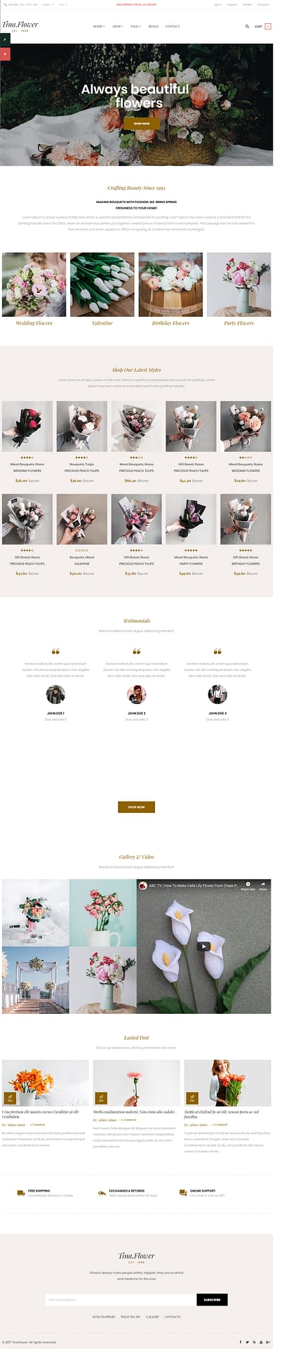 10+ Best Premium Florist and Floriculture WordPress Themes pts flower best premium florist floriculture wordpress theme - 10+ Best Premium Florist and Floriculture WordPress Themes