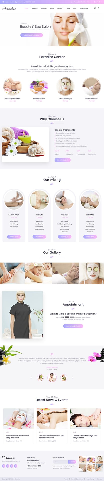 10+ Best Premium Spa and Beauty WordPress Themes paradise best premium spa beauty wordpress theme - 10+ Best Premium Spa and Beauty WordPress Themes