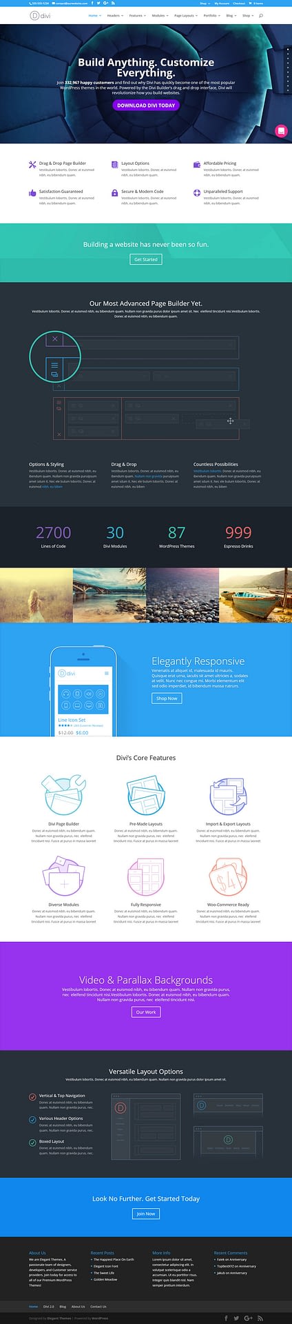 10+ Best Premium Florist and Floriculture WordPress Themes divi best premium feminine wordpress theme - 10+ Best Premium Florist and Floriculture WordPress Themes