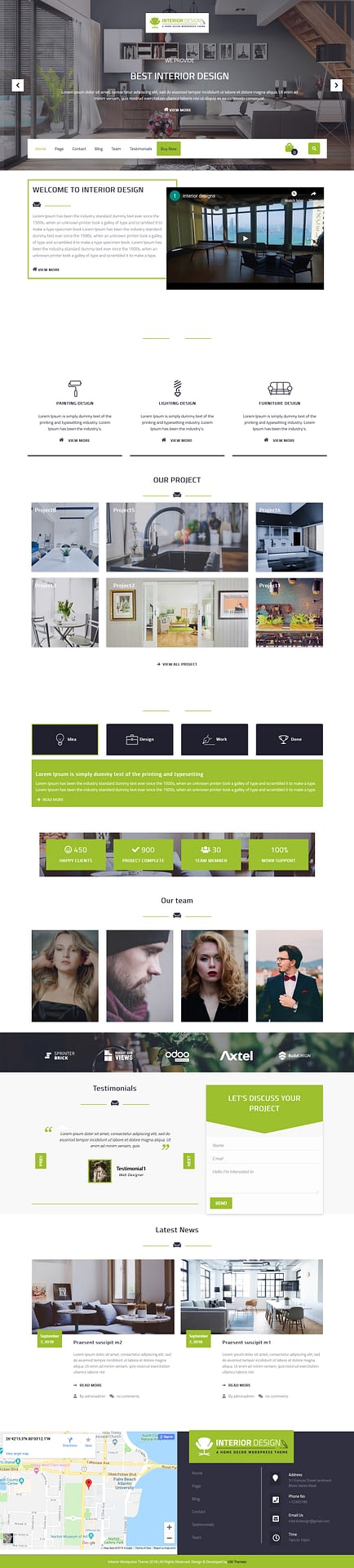 10+ Best Free Architecture WordPress Themes vw interior designs best free architecture wordpress theme - 10+ Best Free Architecture WordPress Themes
