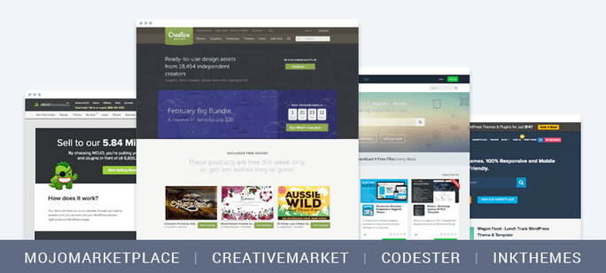 10 Reasons Why Your WordPress Theme Doesn't Make Enough Sales alternative marketplaces - 10 Reasons Why Your WordPress Theme Doesn't Make Enough Sales