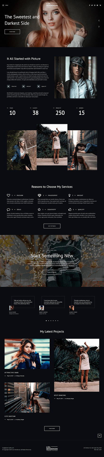 10+ Best Premium Gallery WordPress Themes liza best premium gallery wordpress theme - 10+ Best Premium Gallery WordPress Themes