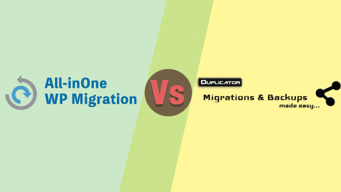 All in One Migration Vs Duplicator - Which is the Best WordPress Plugin to Migrate/Backup WordPress Website? All in One Migration Vs Duplicator - Which is the Best WordPress Plugin to Migrate/Backup WordPress Website?