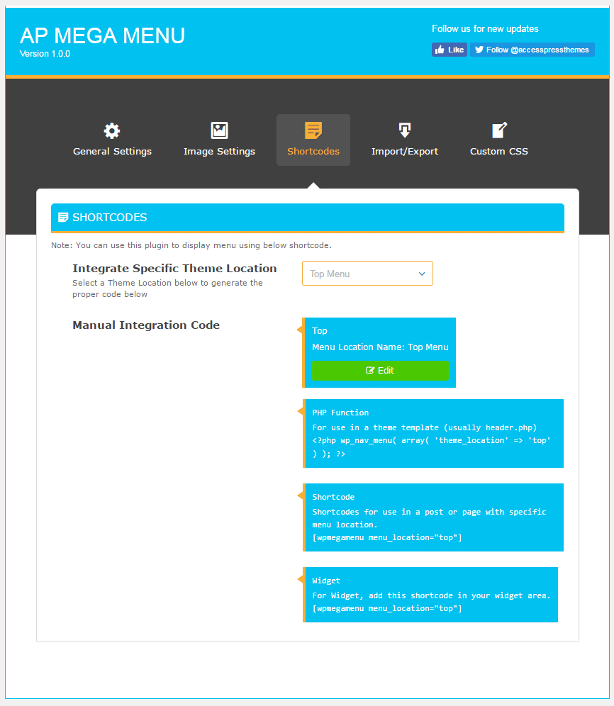 How to add Mega Menu on WordPress Website Using AP Mega Menu plugin? (Step by Step Guide) shortcodes - How to add Mega Menu on WordPress Website Using AP Mega Menu plugin? (Step by Step Guide)