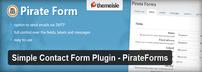 15+ Best Free and Premium WordPress Contact Form Plugins PirateForms - 15+ Best Free and Premium WordPress Contact Form Plugins