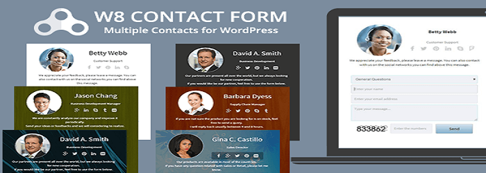 15+ Best Free and Premium WordPress Contact Form Plugins W8 Contact Form - 15+ Best Free and Premium WordPress Contact Form Plugins