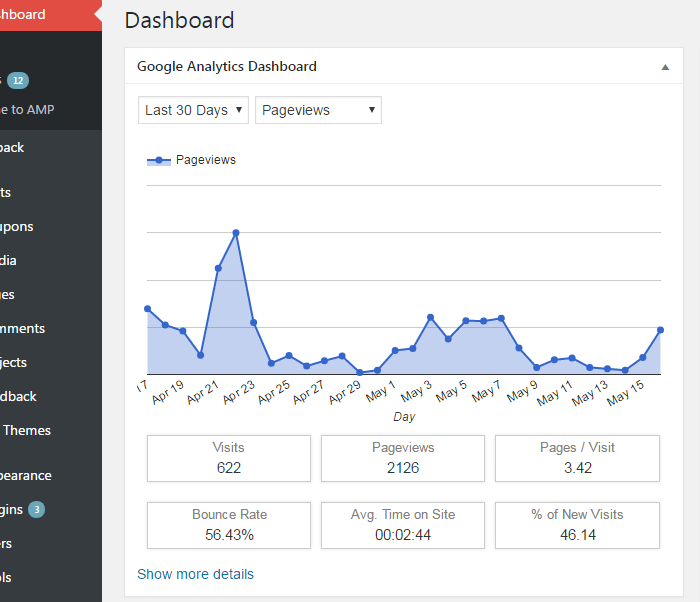 How to setup Google analytics on your WordPress website website traffic stat - How to setup Google analytics on your WordPress website
