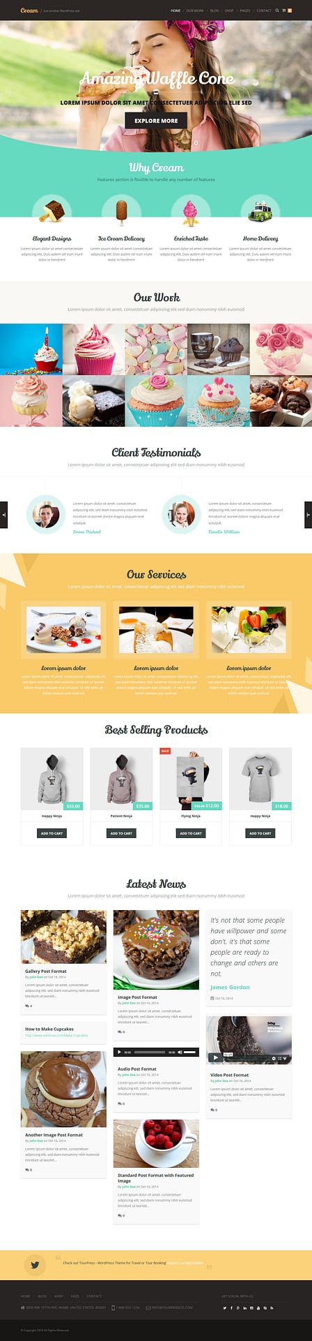 10+ Best Premium Multilingual WordPress Themes cream best premium multilingual wordpress theme - 10+ Best Premium Multilingual WordPress Themes