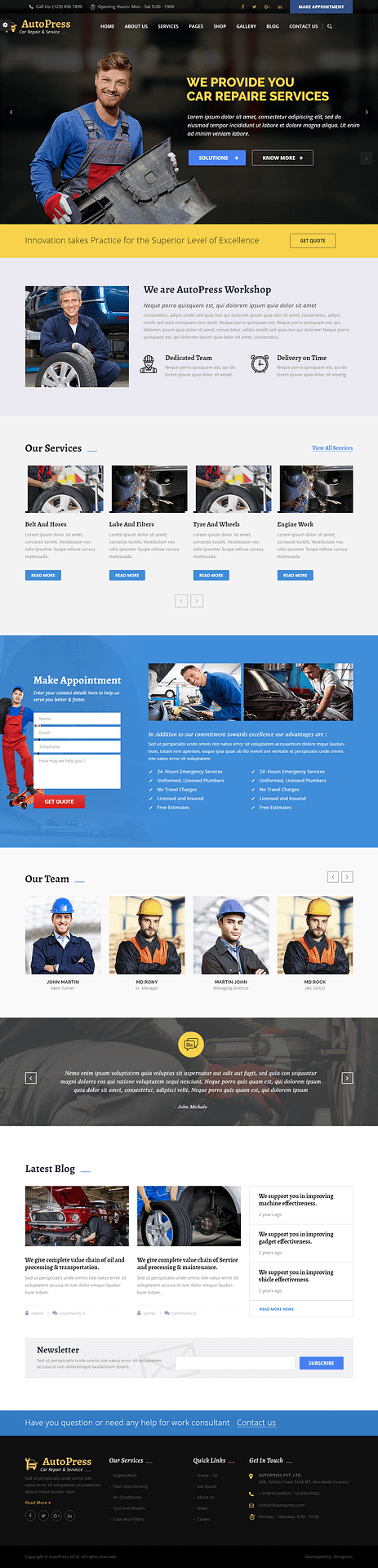 10+ Best Premium Automobile WordPress Themes autopress best premium automobile wordpress theme - 10+ Best Premium Automobile WordPress Themes