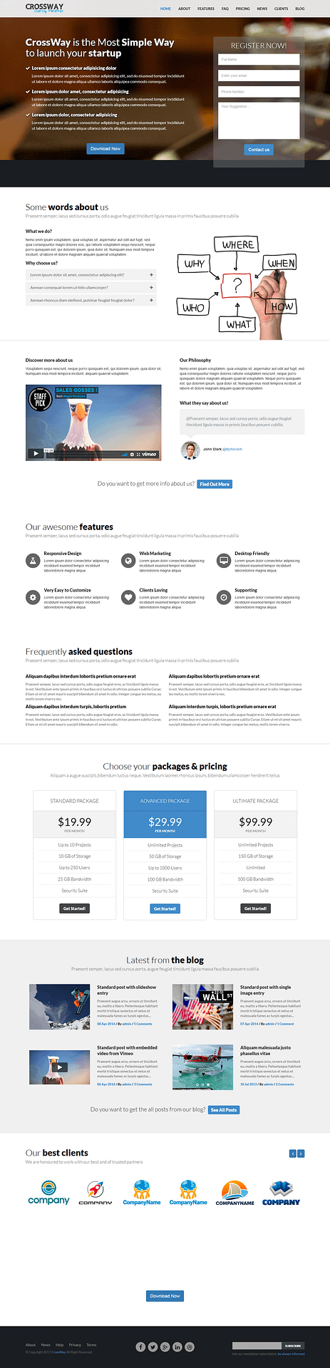 25+ Best Responsive WordPress Themes and Templates (Premium Collection) crossway pro best premium responsive wordpress theme - 25+ Best Responsive WordPress Themes and Templates (Premium Collection)