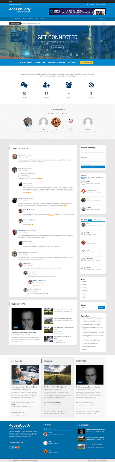 10+ Best Free Multipurpose WordPress Themes and Templates accessbuddy free multipurpose wordpress theme - 10+ Best Free Multipurpose WordPress Themes and Templates