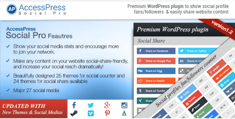 15+ Must Have WordPress Plugins for Business Websites in 2019 AccessPress Social Pro - 15+ Must Have WordPress Plugins for Business Websites in 2019