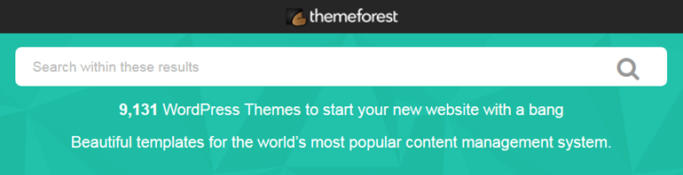 10 Reasons Why Your WordPress Theme Doesn't Make Enough Sales 3. themeforest - 10 Reasons Why Your WordPress Theme Doesn't Make Enough Sales