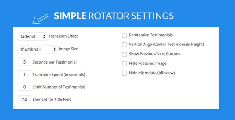 5+ Best Free WordPress Testimonial Plugins rotator option - 5+ Best Free WordPress Testimonial Plugins