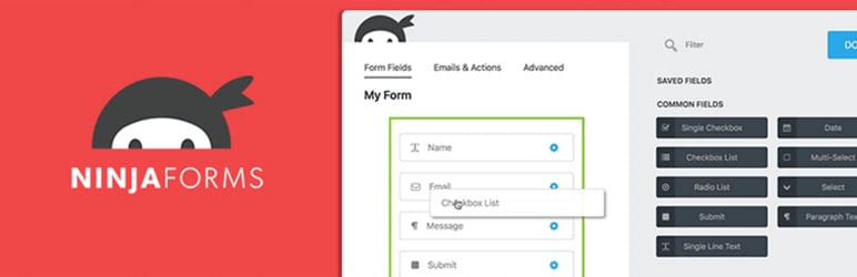 Top 5 Best Free WordPress Form Builder Plugins ninja forms best wordpress form builder plugins - Top 5 Best Free WordPress Form Builder Plugins