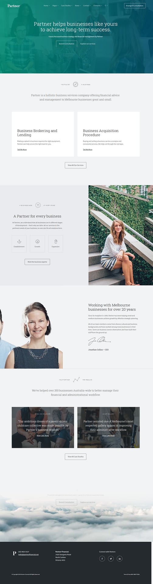 10+ Best Premium Accounting WordPress Themes partner best premium accounting wordpress theme - 10+ Best Premium Accounting WordPress Themes