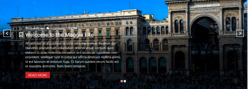 Maggie Lite – free WordPress magazine theme with premium features slider - Maggie Lite – free WordPress magazine theme with premium features