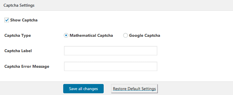 How to Allow Frontend Posting (with or without login) on your WordPress Website? (Step by Step Guide) accesspress anonymous post captcha settings - How to Allow Frontend Posting (with or without login) on your WordPress Website? (Step by Step Guide)