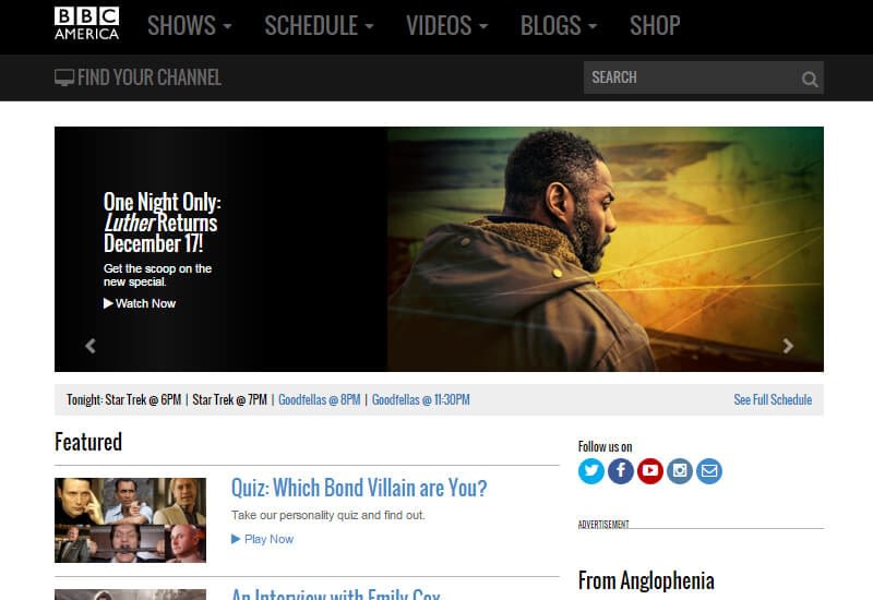 47 Famous Websites Using WordPress As Their CMS BBC America - 47 Famous Websites Using WordPress As Their CMS