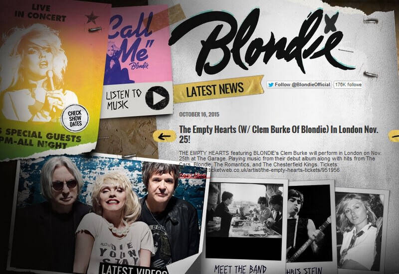 47 Famous Websites Using WordPress As Their CMS Blondie - 47 Famous Websites Using WordPress As Their CMS