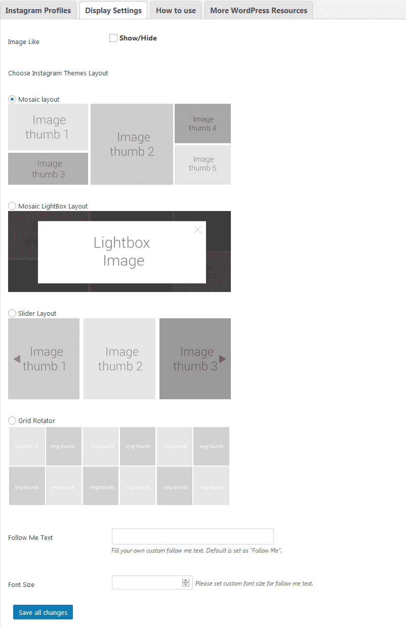 How to Add Instagram Feed on WordPress website? (Step by Step Guide) accesspress instagram feed display settings - How to Add Instagram Feed on WordPress website? (Step by Step Guide)
