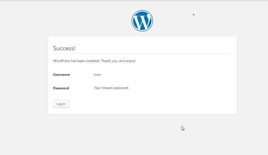 How to install WordPress in your Windows Computer success - How to install WordPress in your Windows Computer