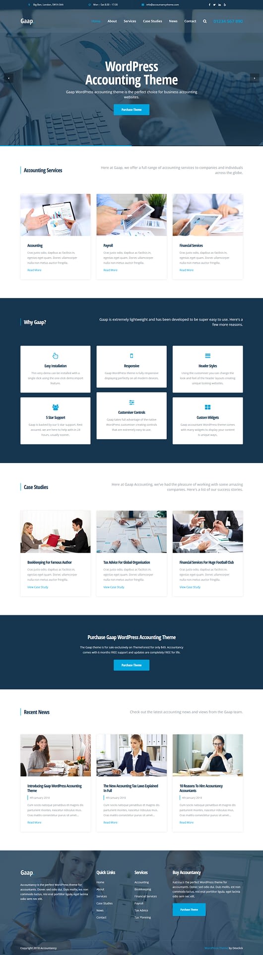 10+ Best Premium Accounting WordPress Themes gaap best premium accounting wordpress theme - 10+ Best Premium Accounting WordPress Themes