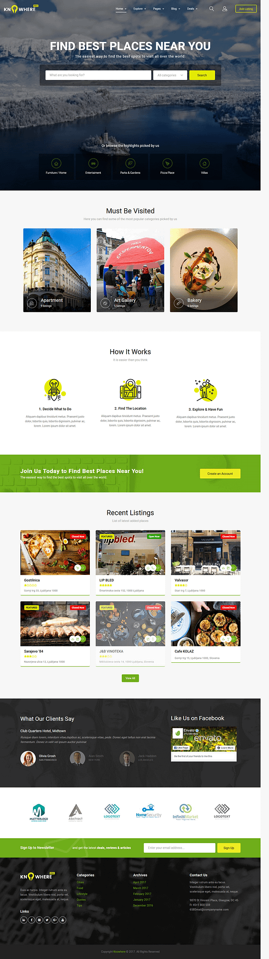 10+ Best Premium Classified WordPress Themes knowhere pro best premium classified wordpress theme - 10+ Best Premium Classified WordPress Themes