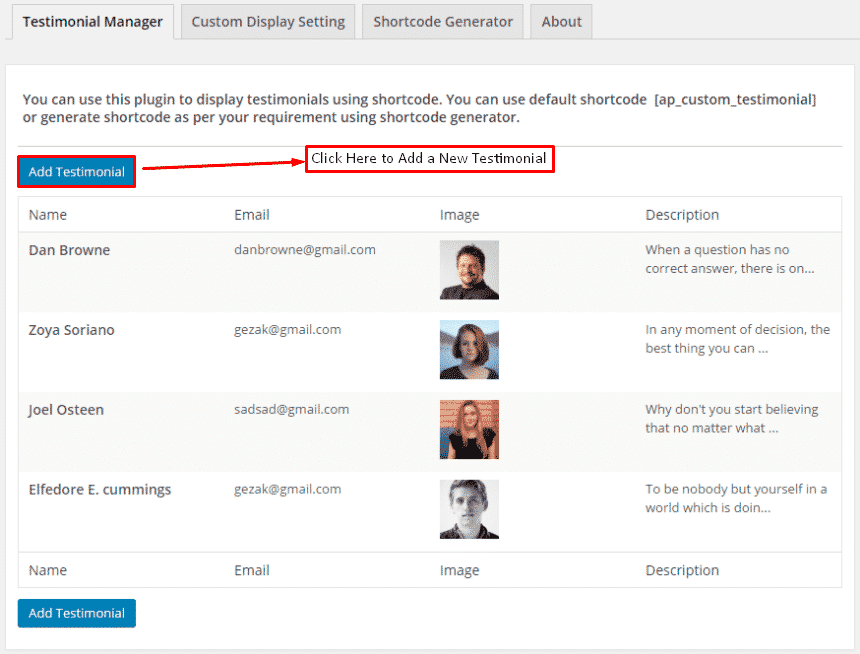 How to display attractive testimonial sliders on WordPress website? (Step by Step Guide) testimonial manager - How to display attractive testimonial sliders on WordPress website? (Step by Step Guide)