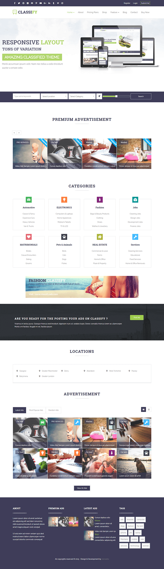 10+ Best Premium Classified WordPress Themes classify best premium classified wordpress theme - 10+ Best Premium Classified WordPress Themes