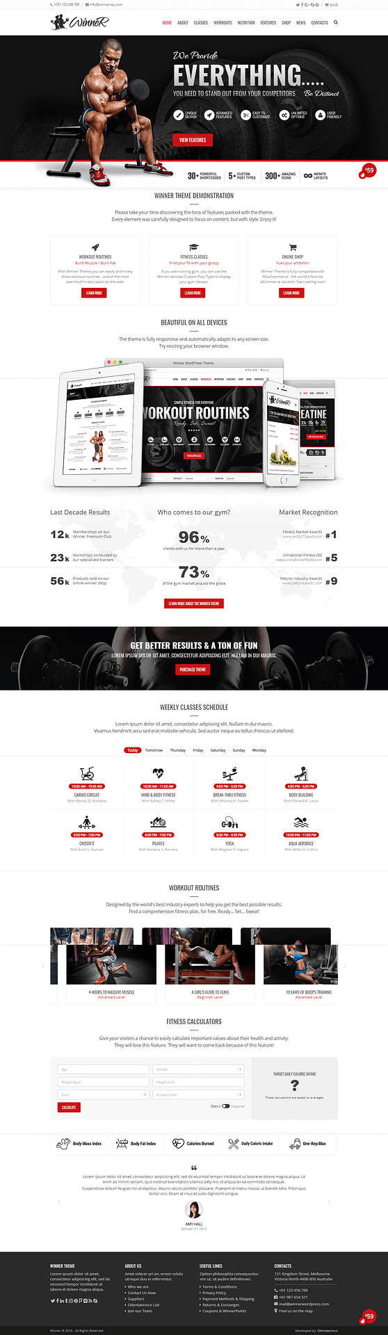 10+ Best Premium Sports WordPress Themes winner best premium sports wordpress theme - 10+ Best Premium Sports WordPress Themes