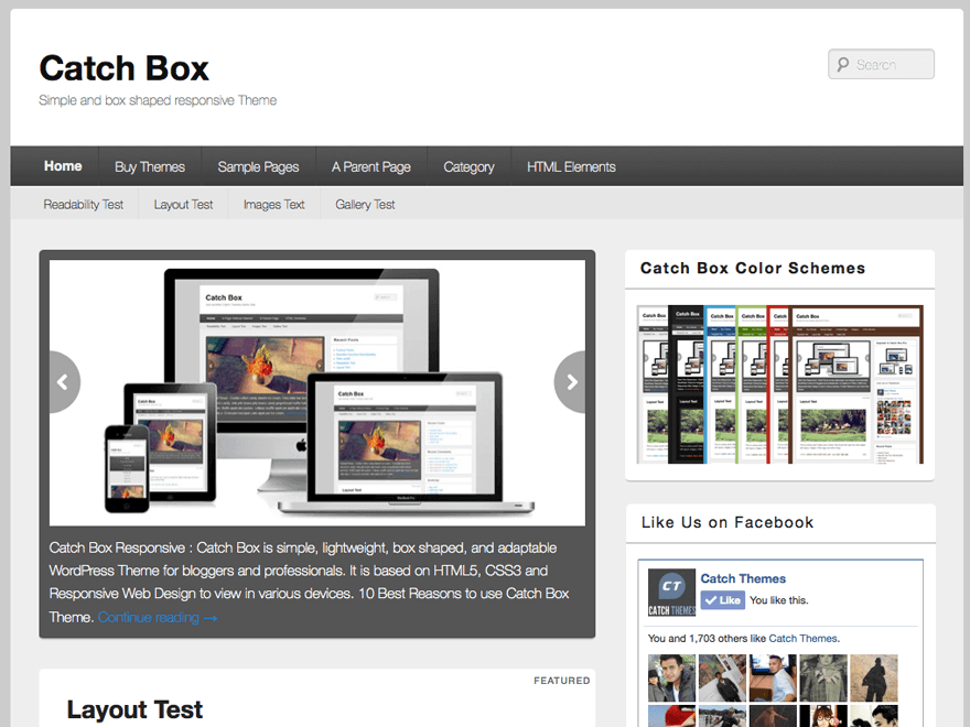 50+ Best Free Responsive WordPress Themes 2019 Catch Box - 50+ Best Free Responsive WordPress Themes 2019
