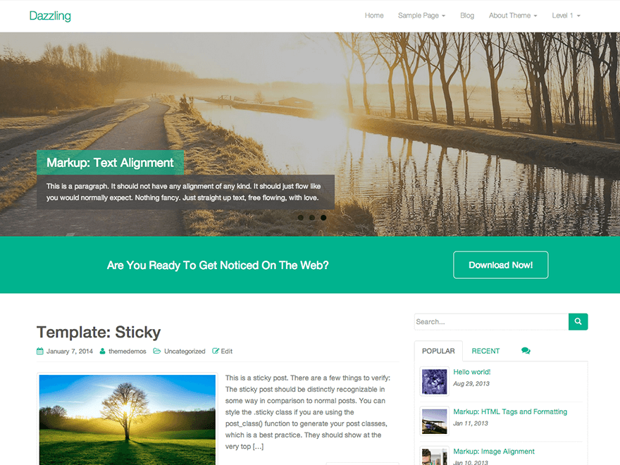 50+ Best Free Responsive WordPress Themes 2019 Dazzling - 50+ Best Free Responsive WordPress Themes 2019