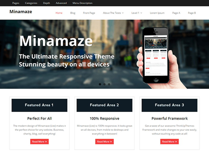 50+ Best Free Responsive WordPress Themes 2019 Minamaze - 50+ Best Free Responsive WordPress Themes 2019